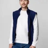 Жилет флисовый Manakin, темно-синий, размер XS/S