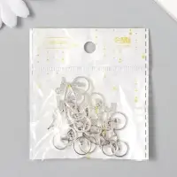 Декор металл для творчества "Велосипед с сердцами" (А15503) 2,4х3,1 см Декор металл для творчества "Велосипед с сердцами" (А15503) 2,4х3,1 см