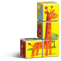 Кубики магнитные Татой &laquo;Животные&raquo;