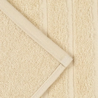 Полотенце махровое Luscan/бордюр 450г/м2, 70х140, бежевый