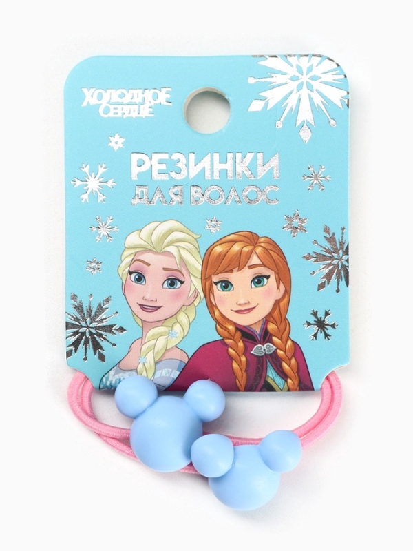 Резинка для волос, набор 2 шт, Холодное сердце Резинка для волос, набор 2 шт, Холодное сердце