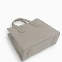 Сумка женская тоут TEXTURA на молнии, 29&times;10&times;25 см, однотонная, серая