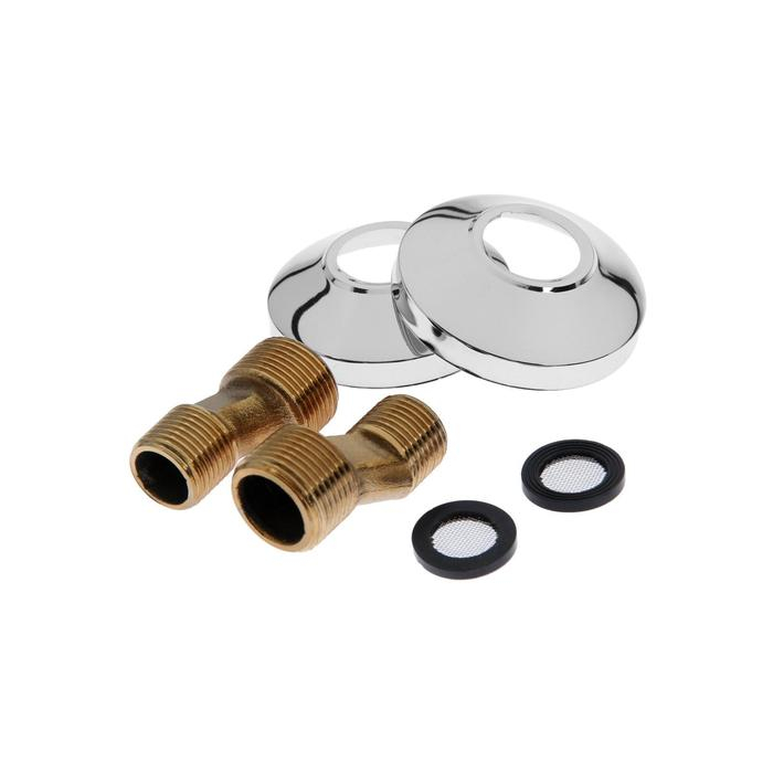 Cмеситель для ванны Accoona A7377, двухрычажный, излив 300 мм, хром Cмеситель для ванны Accoona A7377, двухрычажный, излив 300 мм, хром