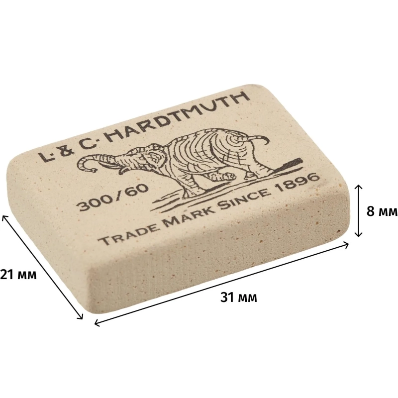 Ластик KOH-I-NOOR 300/60 каучуковый Чехия