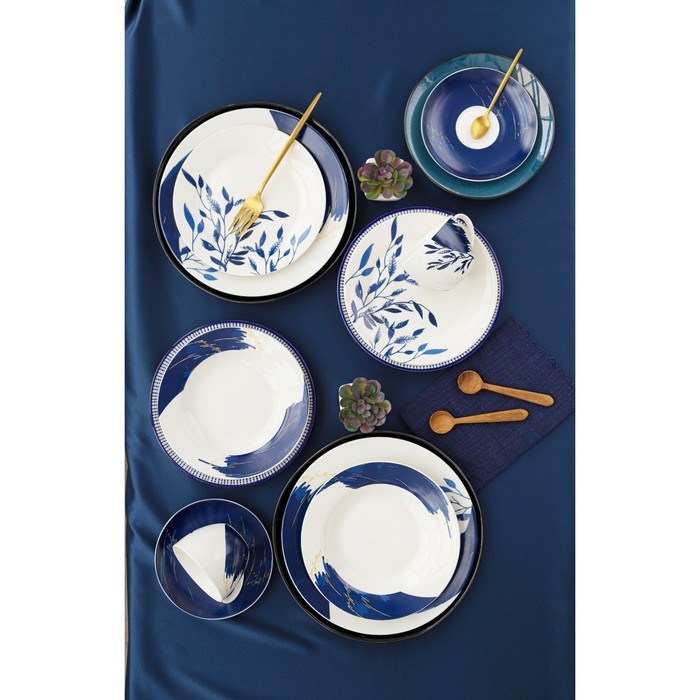 Чайная пара фарфоровая Доляна Ternura, 2 предмета: чашка 250 мл, блюдце d=15 см Чайная пара фарфоровая Доляна Ternura, 2 предмета: чашка 250 мл, блюдце d=15 см