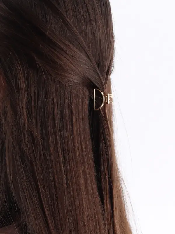 Крабик для волос «Маргарита», дуга, 2.5 см, золото Крабик для волос «Маргарита», дуга, 2.5 см, золото