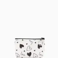 Кошелек жен 13-01-01 Июнь2504, 11*3,5*8,5 см, отд на молнии, белый-черный Кошелек жен 13-01-01 Июнь2504, 11*3,5*8,5 см, отд на молнии, белый-черный