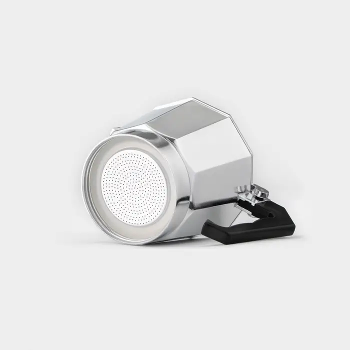 Кофеварка гейзерная Доляна Alum, на 6 чашек, 300 мл, алюминий, серебристая