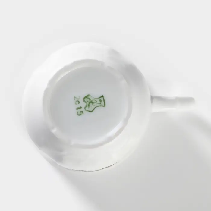 Кружка Добрушский завод &laquo;Гуси&raquo;, 220 мл, фарфор, белая, рисунок МИКС