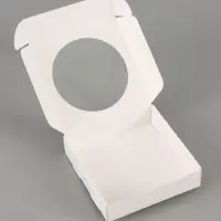 Коробка подарочная самосборная с окном &laquo;Только для тебя&raquo;, 11.5&times;11.5&times;3 см