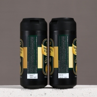 HARD LINE Набор Gold Beer, гель для душа и шампунь для волос, 2х400