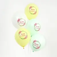 Шар латексный 12" &laquo;Ты великолепна&raquo;, 5 шт.