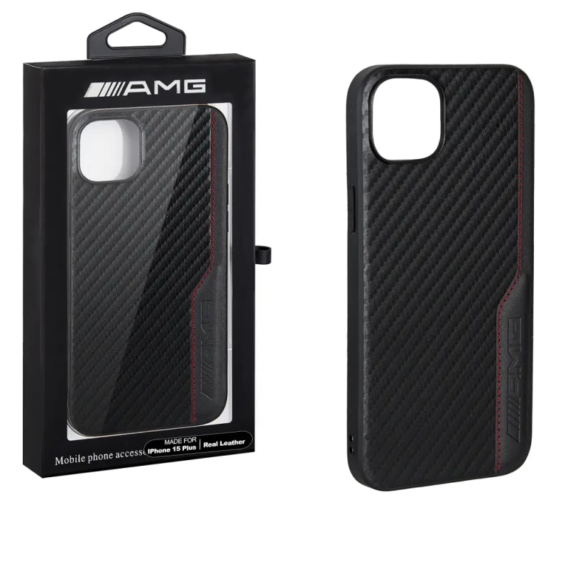 Чехол iPh 15 Plus AMG BLS Чехол iPh 15 Plus AMG BLS