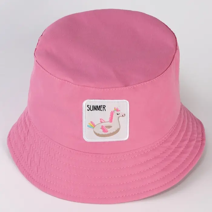 Панама детская для девочки «Единорог», цвет розовый, р-р 54