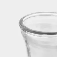 Графин стеклянный с бамбуковой крышкой "Элизиум", 9,5х27,5 см, 1000 мл