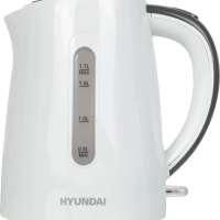 Чайник HYK-P2021 1.7л. 2200Вт белый