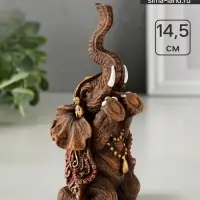 Фигурка полистоун &laquo;Слон африканский&raquo;, 14.5&times;7.5&times;6 см
