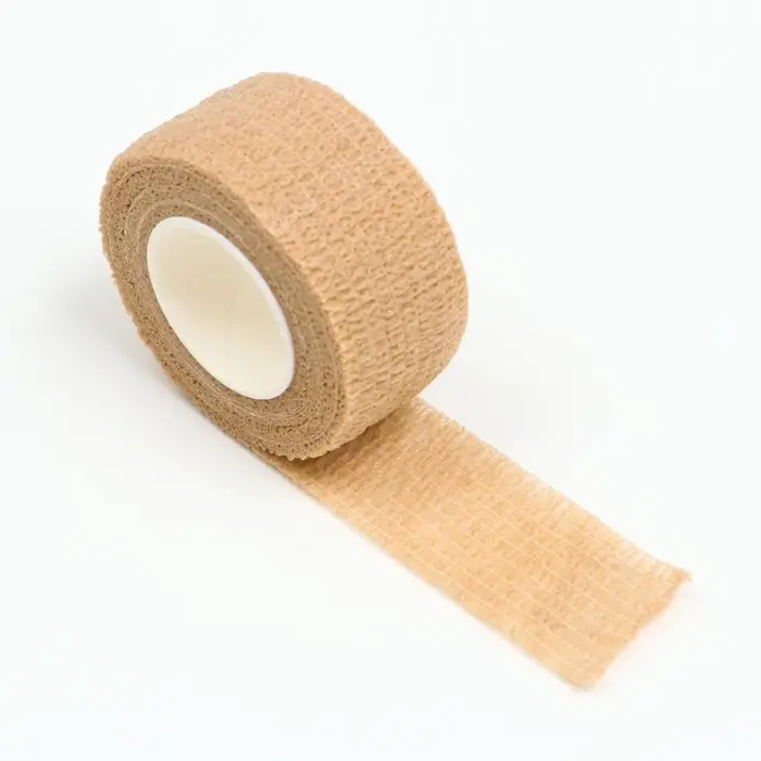 Бинт самофиксирующийся с горькой пропиткой, 2,5 см, макс. растяжимость 4,5 м, бежевый Бинт самофиксирующийся с горькой пропиткой, 2,5 см, макс. растяжимость 4,5 м, бежевый