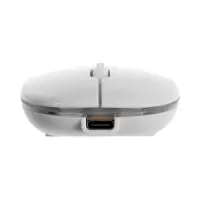 Мышь MB-2.4 беспроводная, оптическая, подсветка, 800-1600 dpi, USB, Bluetooth, белая