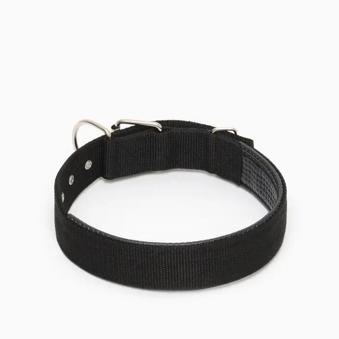 Ошейник &laquo;Комфорт&raquo;, 70&times;4 см, ОШ 51-61 см, комбинированный, чёрный