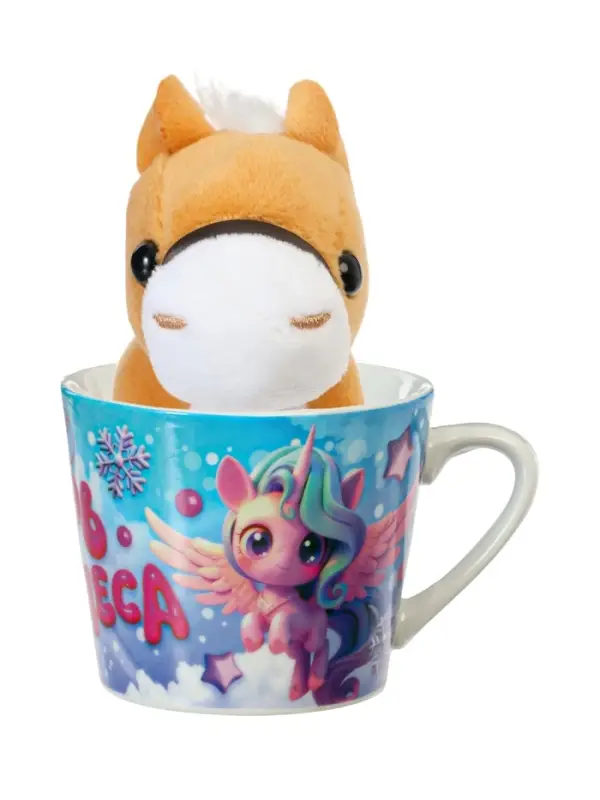 Milo toys Набор "Снежный сюрприз" мягкая игрушка в кружке