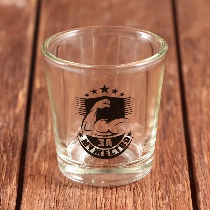 Стопки с нанесением, МИКС Стопки с нанесением, МИКС