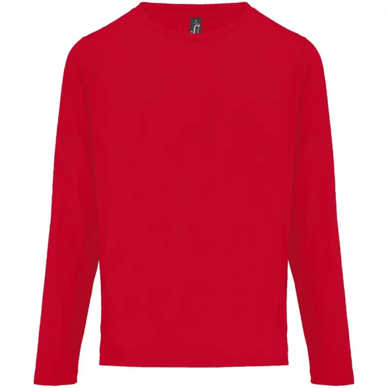 Футболка с длинным рукавом женская Monarch Women, красная, размер XS