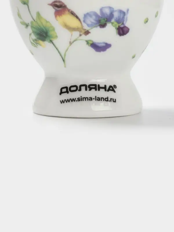 Подставка для яйца Доляна &laquo;Зелёный сад&raquo;, 4.5&times;5 см, фарфор