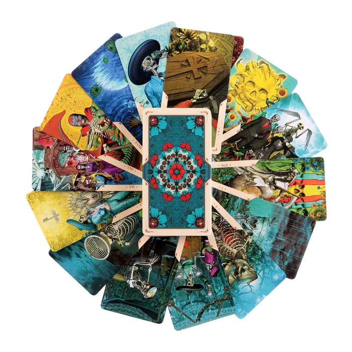 Карты Таро Карты Таро "Святой смерти", 78 л, карта 6 х 11.3 см