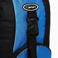 Рюкзак туристический 37 л, с увеличением, карманами, синий