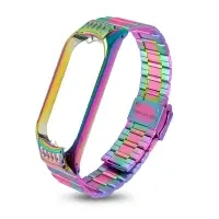 Ремешок для Mi Band 5 Milanese хамелеон (colorful) #14