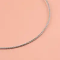 Спицы круговые, для вязания, с металлическим тросом, d = 3,5 мм, 14/80 см