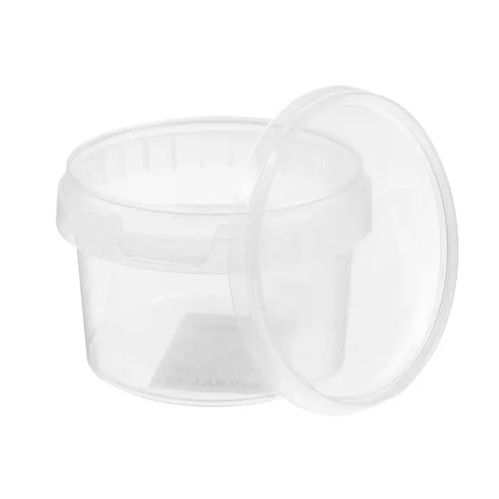 Емкость полимерная, 0.28 л, прозрачная, с крышкой, 1 шт. Емкость полимерная, 0.28 л, прозрачная, с крышкой, 1 шт.