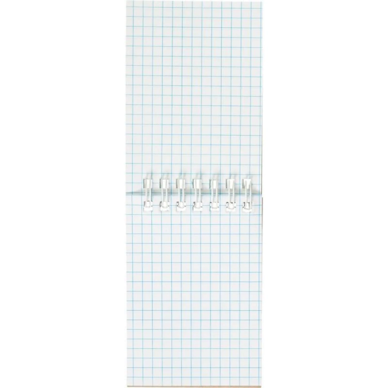 Блокнот на спирали А7 60л. ATTACHE, черный, блок 60г, обложка 215г