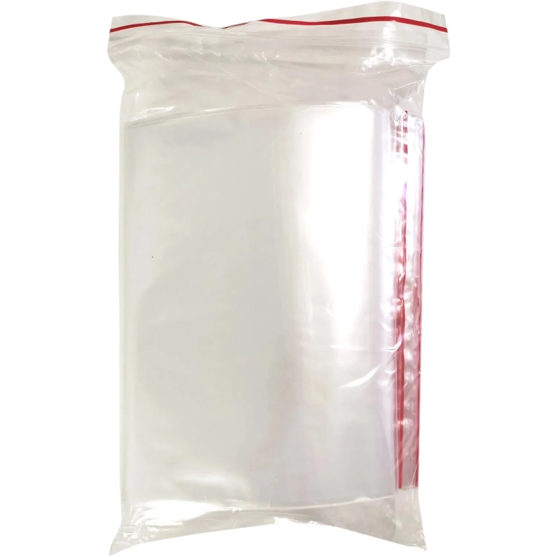 Пакет с замком (Zip Lock) с европодвесом 20 х 30  см, 60 мкм, 100 шт/уп