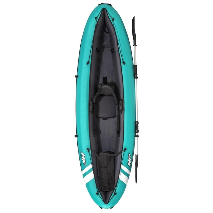 Байдарка Bestway Hydro-Force, 280×86 см, комплект: 1 весло, ручной насос, 2 съёмных ребра, 1 сиденье, 1 сумка, ремкомплект, 65118 Байдарка Bestway Hydro-Force, 280×86 см, комплект: 1 весло, ручной насос, 2 съёмных ребра, 1 сиденье, 1 сумка, ремкомплект, 65118