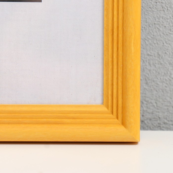 Фоторамка дерево Фоторамка дерево "Image Art" С18 20х25 см,(пластиковый экран), янтарь