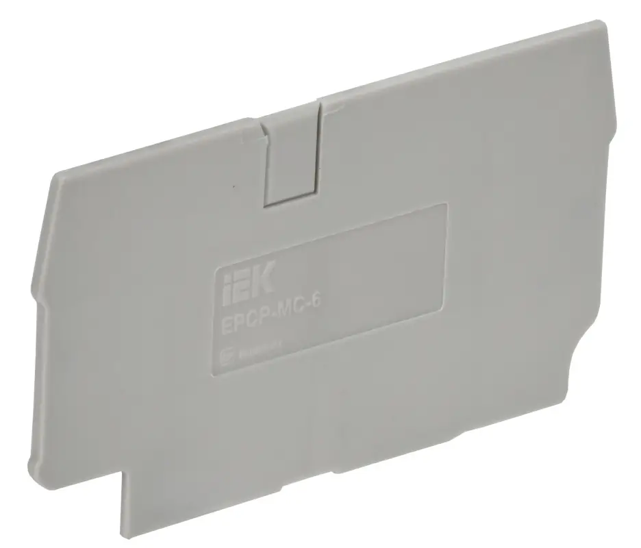 ARMAFIX Заглушка для клемм CP10/CX6мм2 серая IEK