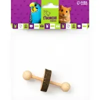 Игрушка для грызунов, погрызушка &laquo;Моноколесо&raquo;, 8&times;4.5 см, дерево