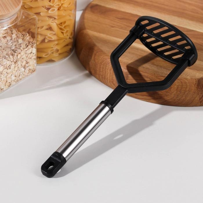 Толкушка Доляна «антрацитовый блеск», 25 см Толкушка Доляна «антрацитовый блеск», 25 см