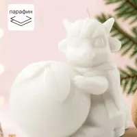 Свеча новогодняя &laquo;Козлик с мандаринкой&raquo;
