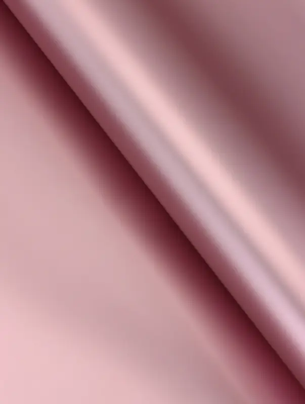 Плёнка матовая двухсторонняя &laquo;Цветной блеск&raquo; розовая пудра, 0.58&times;10 м