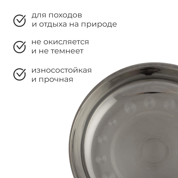 Тарелка «Следопыт», d=25 см Тарелка «Следопыт», d=25 см