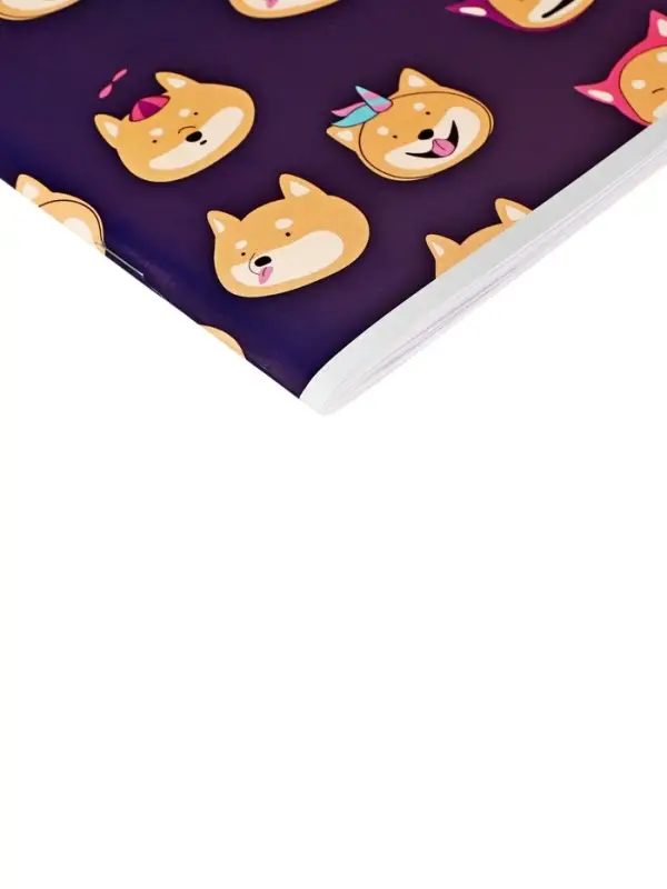 Альбом для рисования Calligrata &laquo;Веселые корги&raquo; А4, 40 листов, на скрепке, плотность листов 100 г/м&sup2;, обложка из мелованного картона