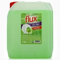 Гель для мытья посуды &laquo;Зелёное яблоко&raquo;, 5 л, FLUX