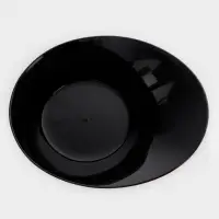 Форма пластиковая одноразовая для фуршета &laquo;Содо&raquo;, 50 мл, 9.5 см, чёрная