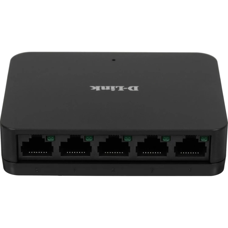 Коммутатор D-Link DGS-1005A/G1A 5 портов 10/100/1000Base-T неуправляемый