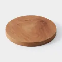 Блюдо, 20&times;20&times;2 см, тиковое дерево