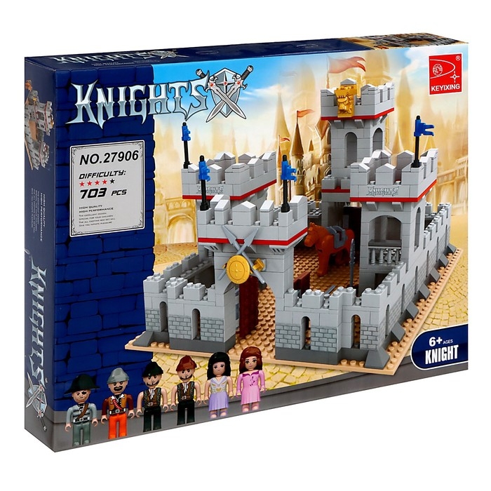 Конструктор Рыцари «Серая Башня», 703 детали Конструктор Рыцари «Серая Башня», 703 детали