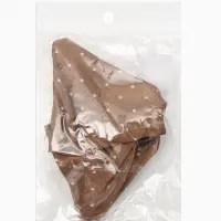 Крабик для волос &laquo;Лорен&raquo; горох, 13&times;8 см, коричневый